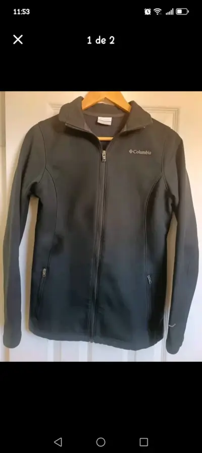 Chaqueta negra Columbia talla S - miniatura 1