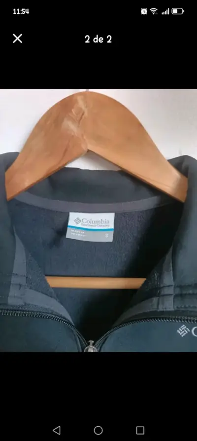 Chaqueta negra Columbia talla S - miniatura 2