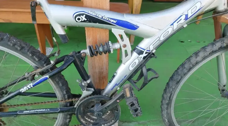 Mountain bike usada gris - 6
