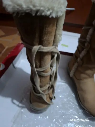 Botas de gamuza con forro chiporro - miniatura 2
