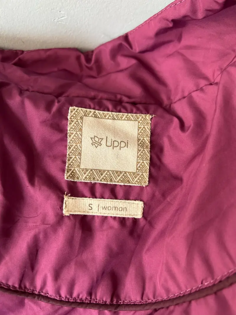 Chaqueta  acolchada burdeo mujer marca Lippi - 3