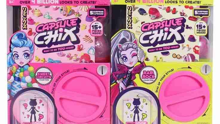 Set figuras Capsule Chix