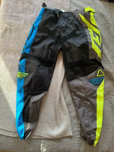 Pantalones motocross  FlyRacing F16 - miniatura 2