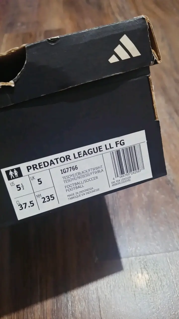 Botines fútbol amarillo y negro - 5