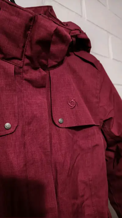 Abrigo Doite Impermeable con capucha y cinturón - miniatura 3