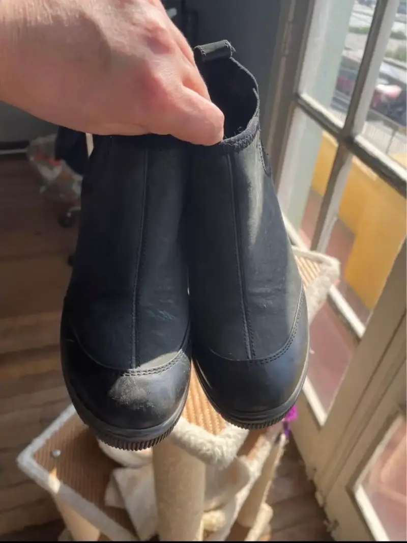 Botines negros con plataforma - 2