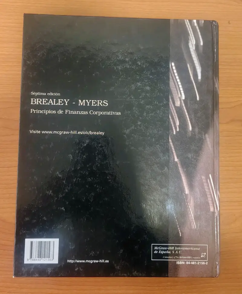 Libro Brealey Myers Finanzas - 2