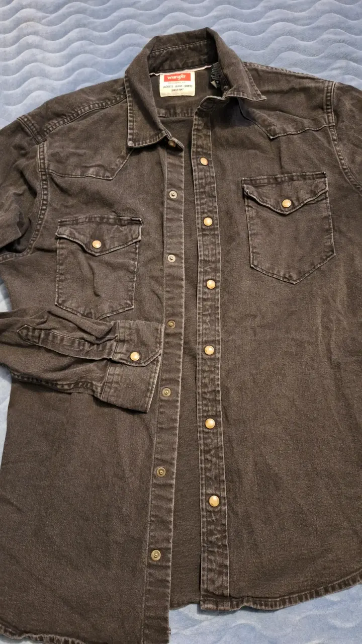 Camisa gris hombre regular fit - 2