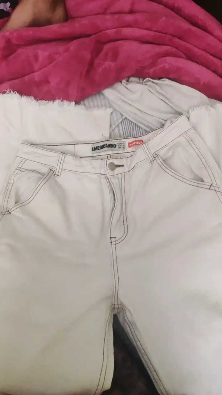 Pantalones cargo beige mujer americanino - 2