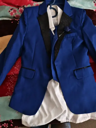 Conjunto de uniforme médico azul - miniatura 4
