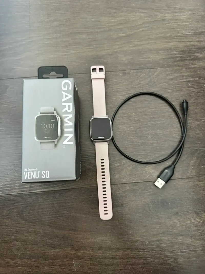 Smartwatch Garmin Venu SQ morado/rosa - 1