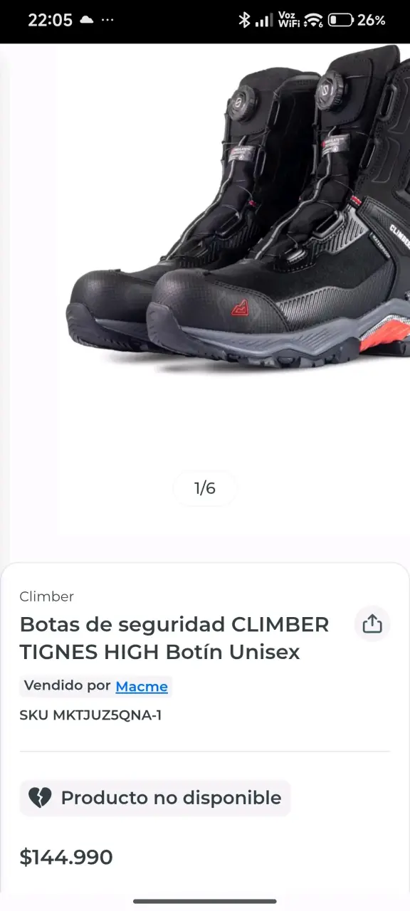 Botas de seguridad Climber negras - 4