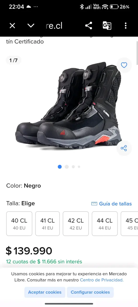 Botas de seguridad Climber negras - 5