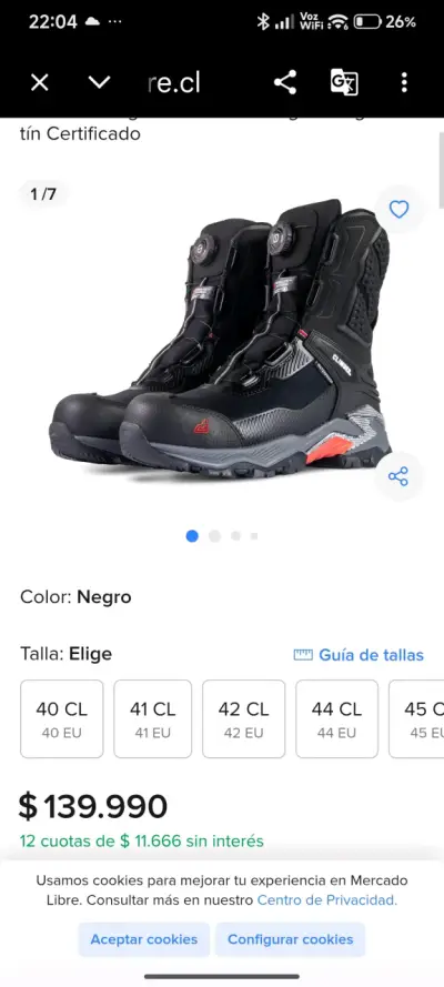 Botas de seguridad Climber negras - miniatura 5