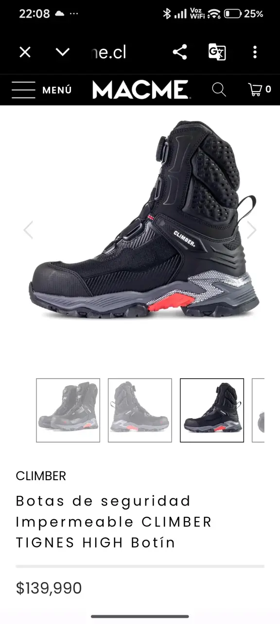 Botas de seguridad Climber negras - 6