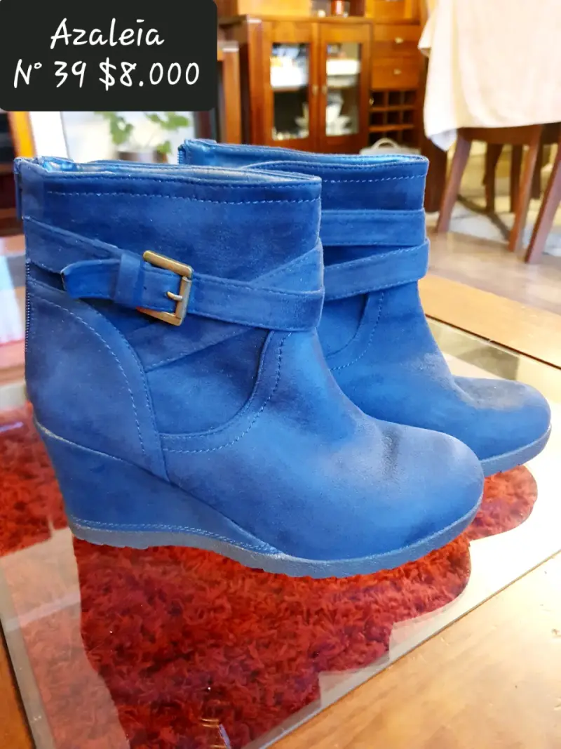 Botines azules Azaleia talla 39 - 1