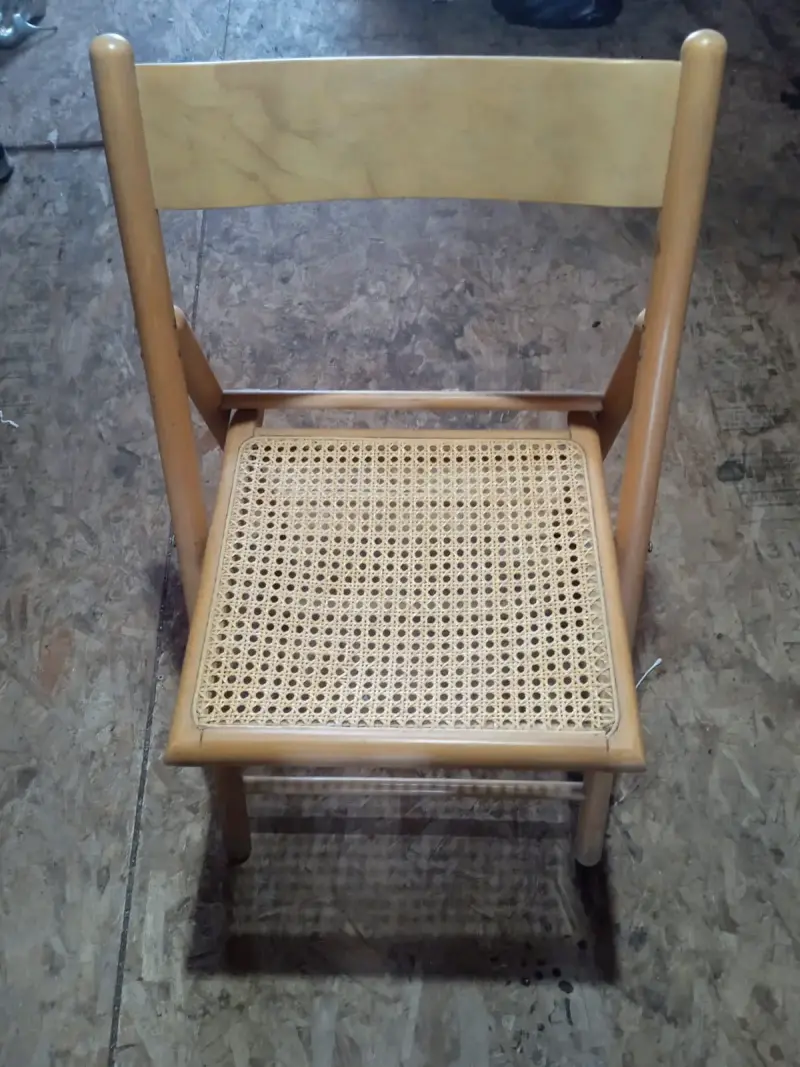 Silla plegable de madera - 1