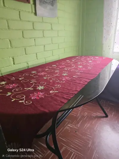 Mesa de vidrio ovalada - miniatura 5