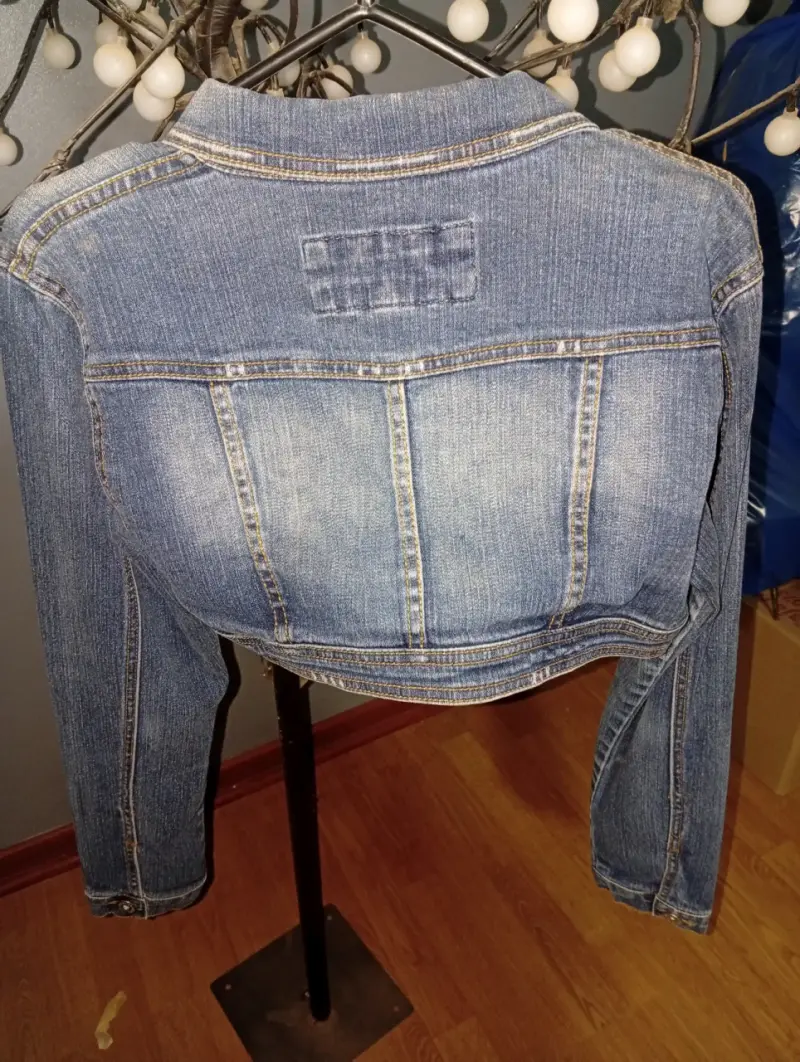 Chaqueta corta de mezclilla - 2