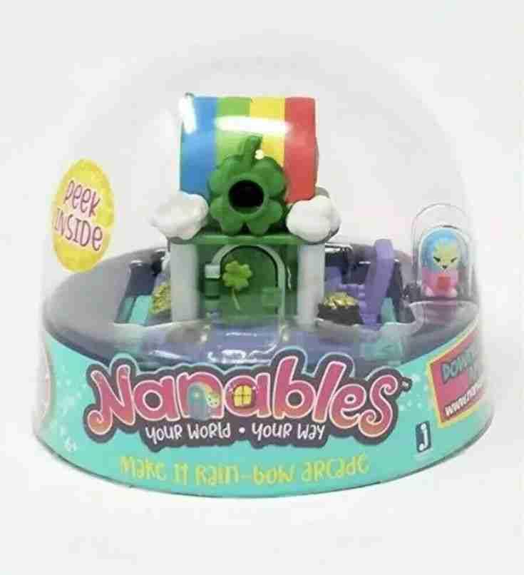 Set de juego Nanables arcoíris