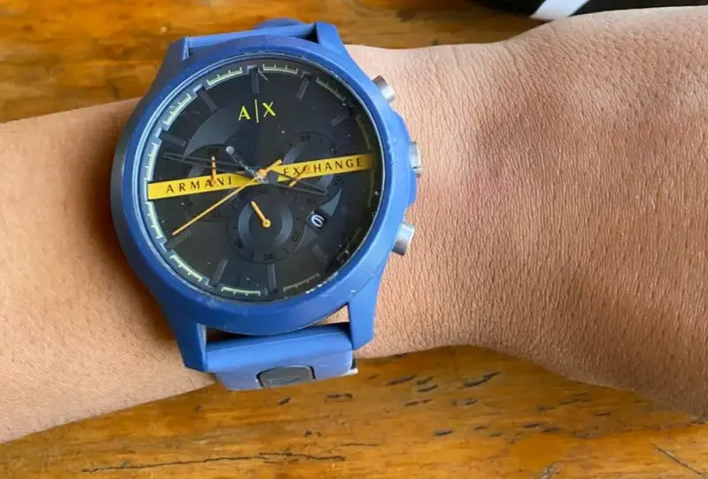 Reloj Armani Exchange azul - 1