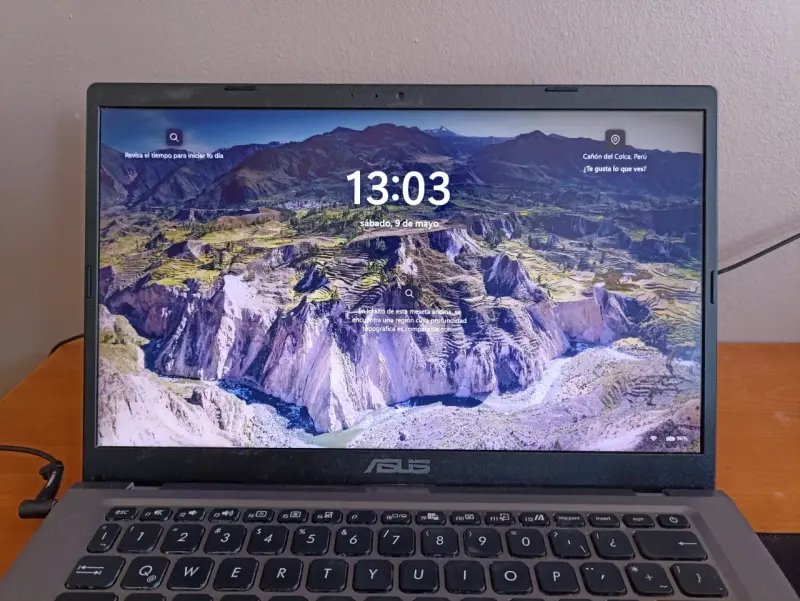 laptop ASUS Windows 11 (16GB RAM) (ryzen 7)+ mouse - 3