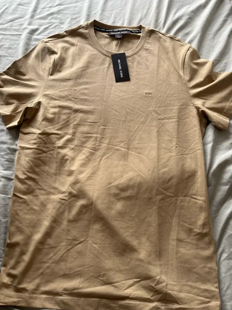 Polera beige Michael Kors