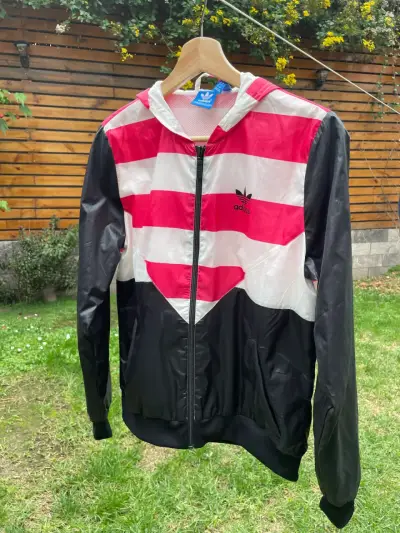 Cortavientos adidas tricolor - miniatura 1