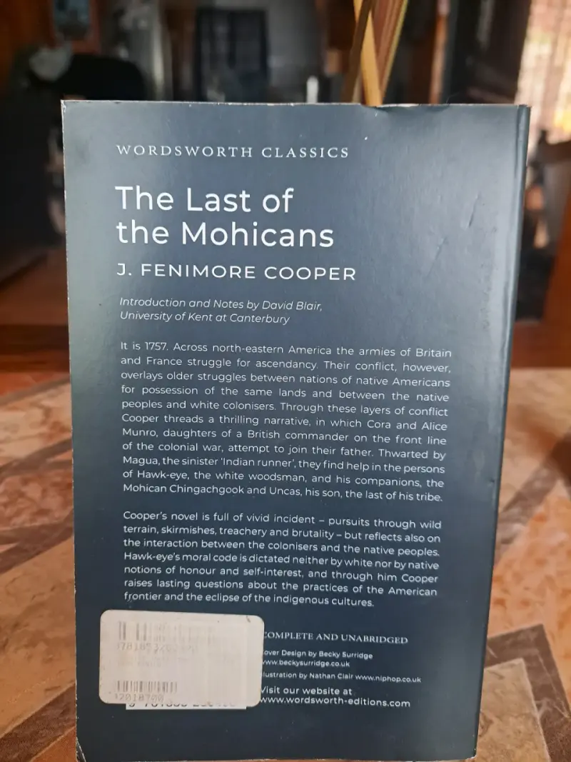 The Last of the Mohicans libro - 2