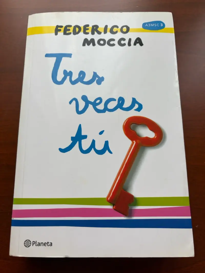 Libro 'Tres veces tú' de Federico Moccia