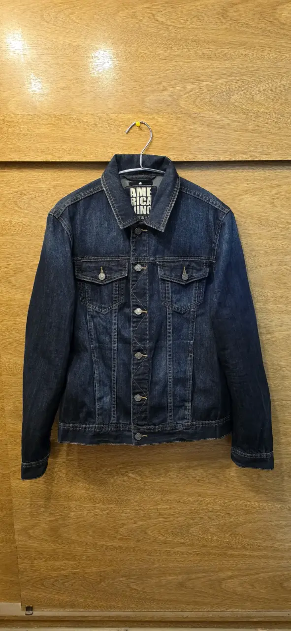Chaqueta de mezclilla azul - 1