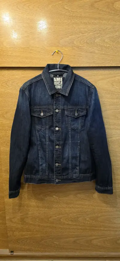 Chaqueta de mezclilla azul - miniatura 1