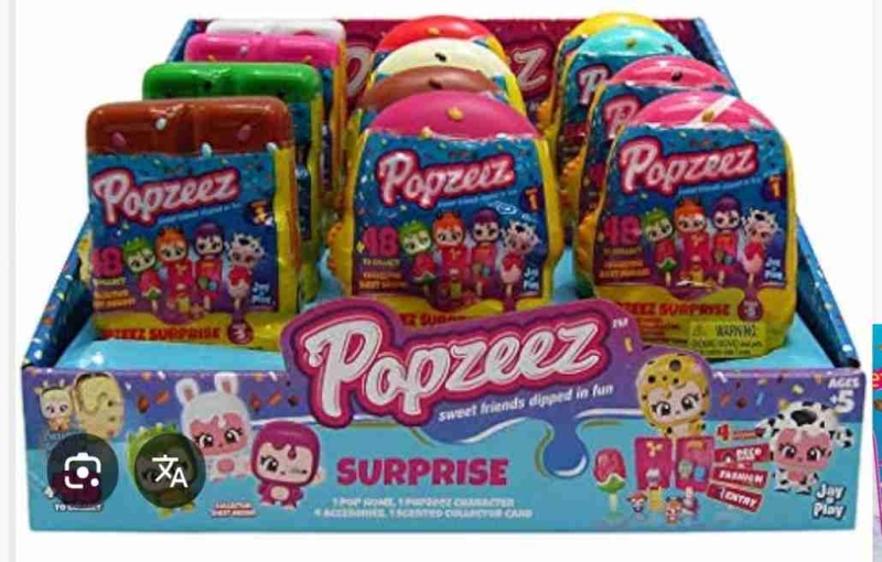 Figuras sorpresa Popzeez