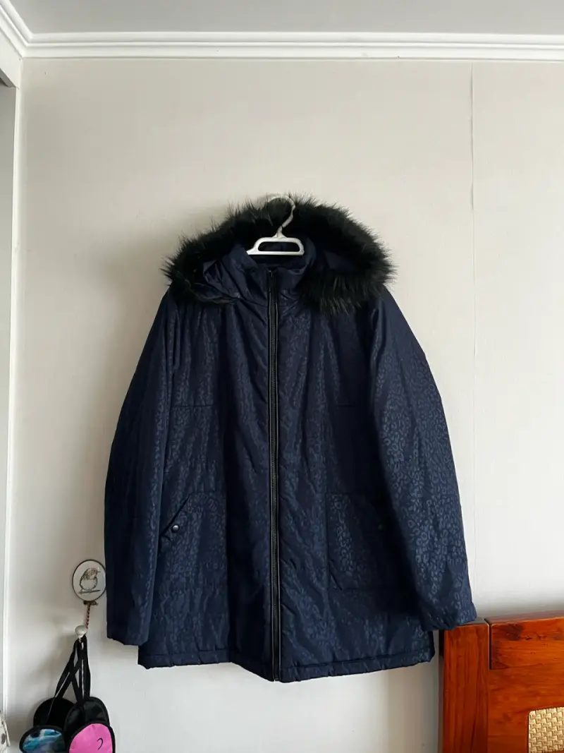 Parka azul marca ASH - 3