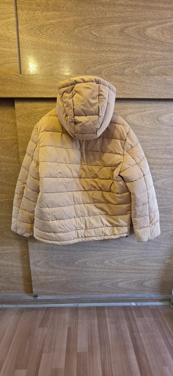 Chaqueta acolchada beige - 2
