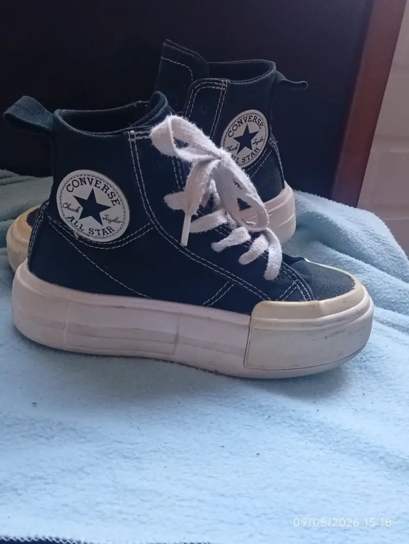 Zapatillas Converse negras altas