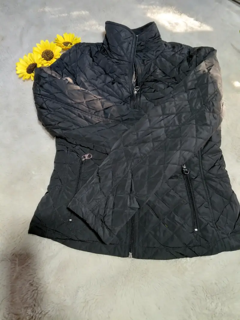 Chaqueta acolchada negra mujer - 3
