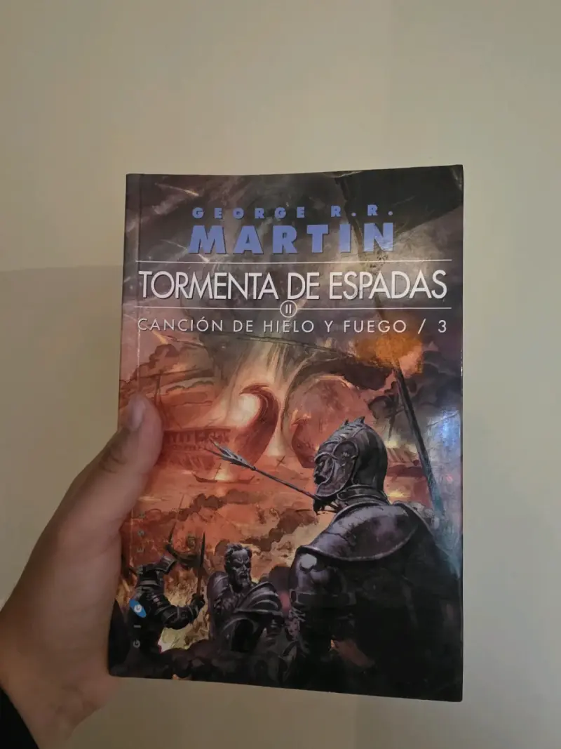 Libro Tormenta de Espadas - George R.R. Martin - 1