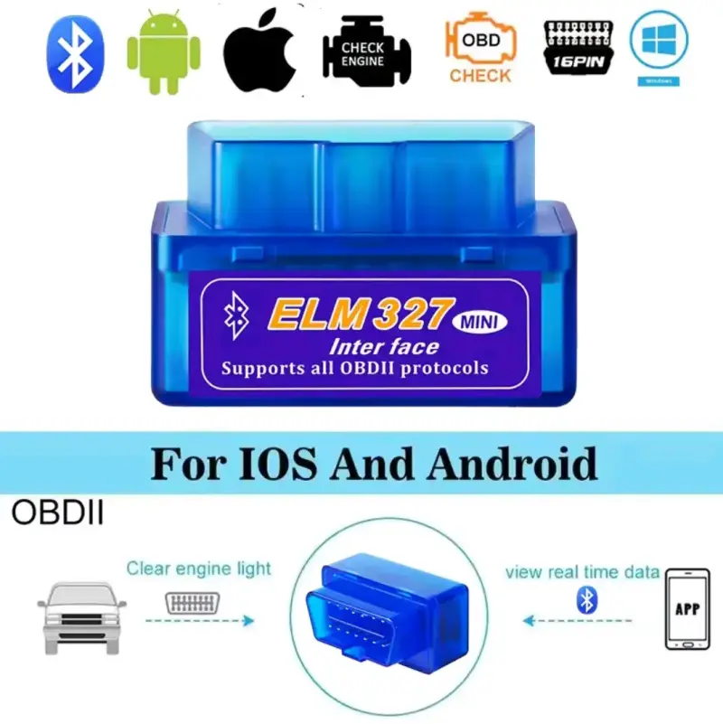 Adaptador Bluetooth OBDII ELM327 Mini
