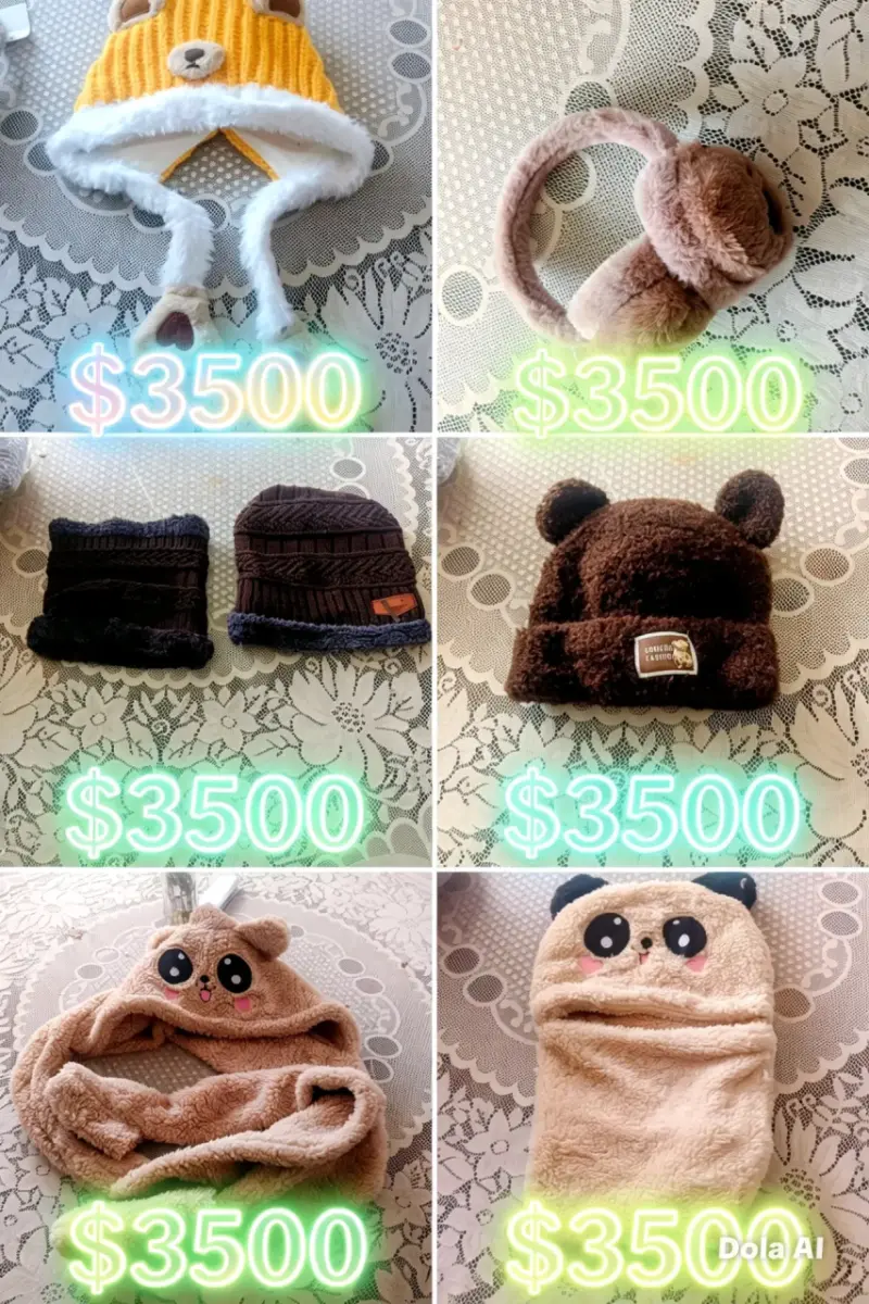 Gorro panda infantil - 2