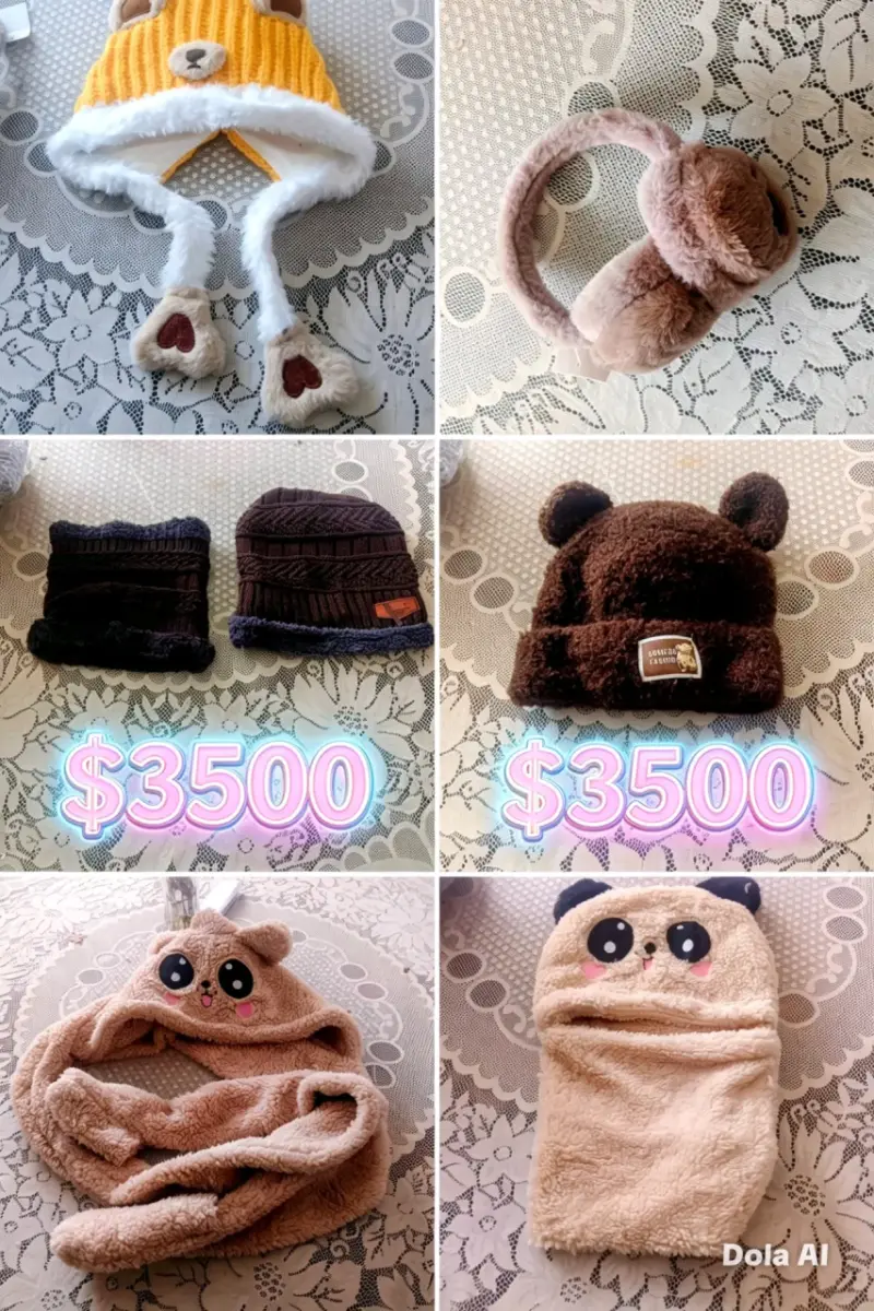 Gorro panda infantil - 3