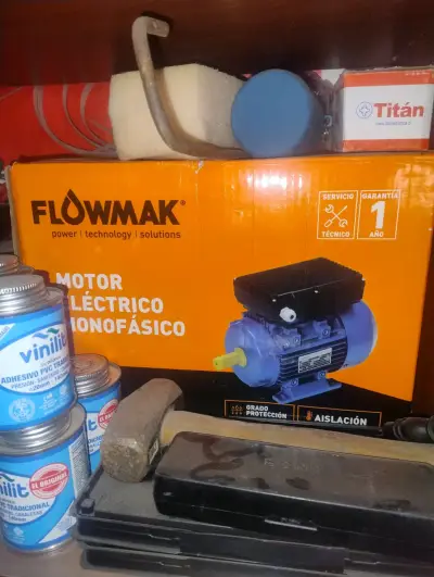 Motor eléctrico monofásico Flowmak - miniatura 1