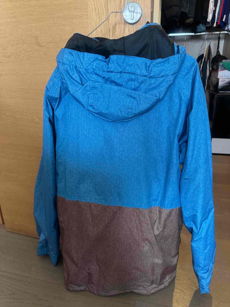 Chaqueta Burton snowboard azul y marrón - 2