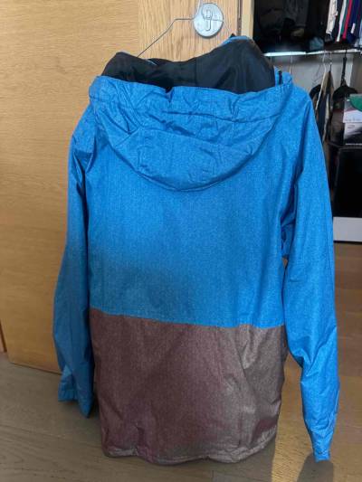 Chaqueta Burton snowboard azul y marrón - miniatura 2