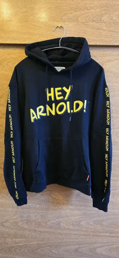 Polerón Hey Arnold negro - miniatura 1
