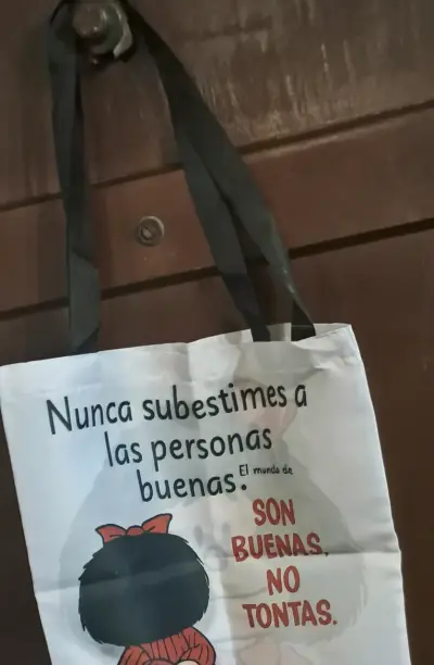 Bolsa de tela Mafalda diseño - miniatura 1