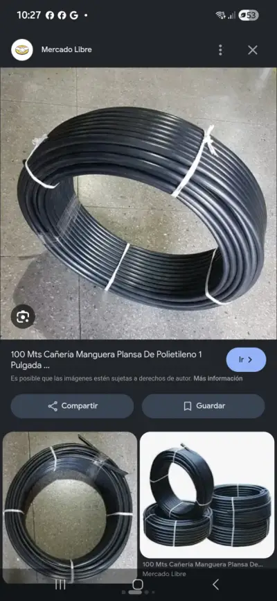 Bobina de cable industrial usado - miniatura 3