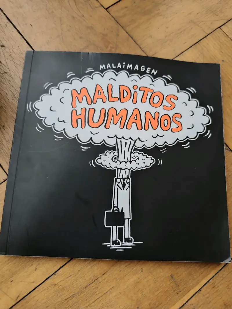 Libro Malditos Humanos Malaimagen