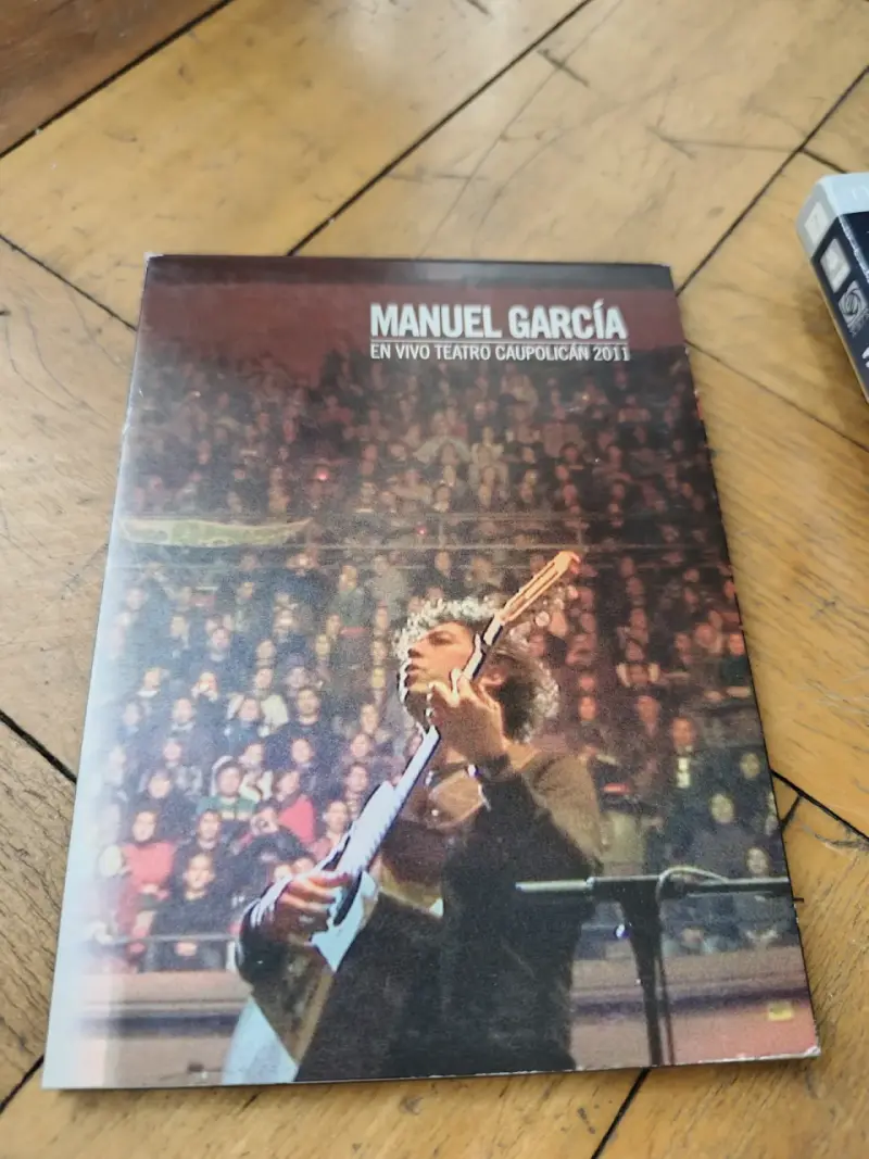 DVD Manuel García en Vivo 2011