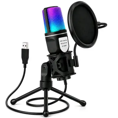 Micrófono gaming RGB USB yanmai - miniatura 1